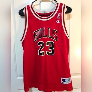 CHICAGO BULLS 90s NBA Jersey Vintage Champion Michael Jordan #23 SZ XL 18-20
